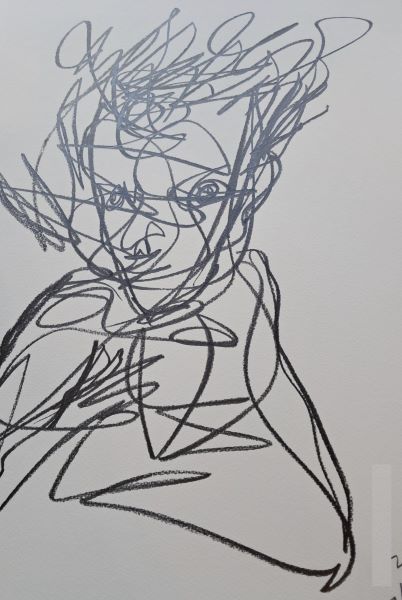 [2024] Untitled, Graphite on paper, Size Unknown